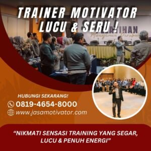 Trainer-Motivator-Lucu